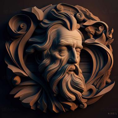 3D model Moses (STL)